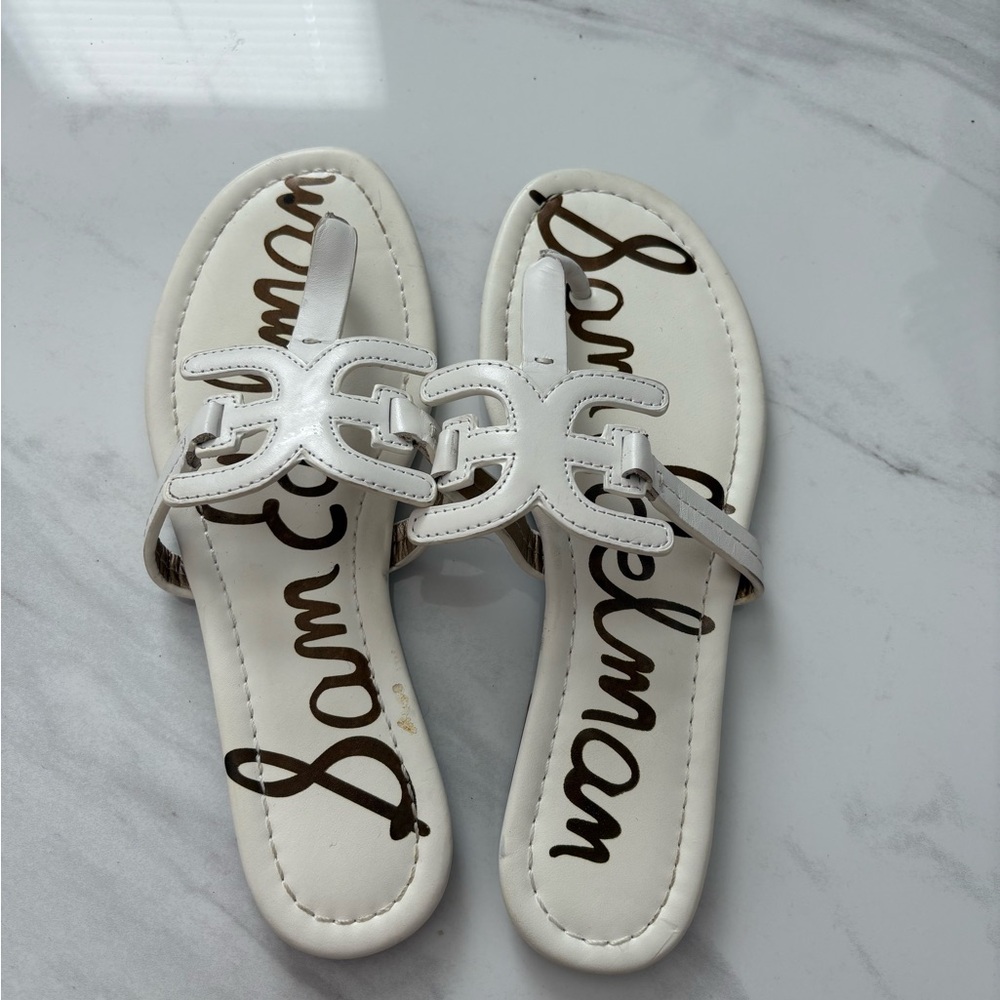 NEW Sam Edelman White Sandals